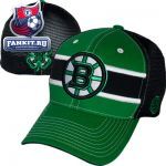 Женская кепка Бостон Брюинз / Boston Bruins Kelly Green/ Black Doherty Stretch Fit Hat