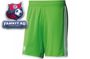 Вольфсбург трусы игровые Adidas зеленые 2012-13