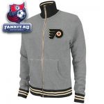 Кофта Филадельфия Флайерз / Philadelphia Flyers Grey Mitchell & Ness French Terry Vintage Garment Washed Track Jacket