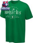 Футболка Сан-Хосе Шаркс / San Jose Sharks Kelly Green Wilmount T-Shirt