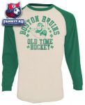 Кофта Бостон Брюинз / Boston Bruins White/Kelly Green Ronan Longsleeve T-Shirt