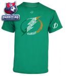 Футболка Тампа Бэй Лайтнинг / Tampa Bay Lightning Kelly Green Flag Day T-Shirt