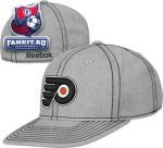 Кепка Филадельфия Флайерз / Philadelphia Flyers Grey Reebok Colored Stitch Flex Hat