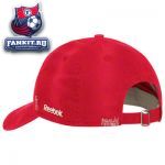 Кепка Детройт Ред Уингз / Detroit Red Wings Red Reebok City & Logo Adjustable Hat