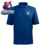 Поло Нью-Йорк Рейнджерс / New York Rangers Blue Pique Extra Light Polo Shirt