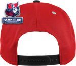 Кепка Нью-Джерси Девилз / New Jersey Devils Scarlet/Black Shadow Script Snapback Adjustable Hat