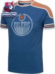 Футболка Эдмонтон Ойлерз / Edmonton Oilers Blue Remote Control Jersey Shirt