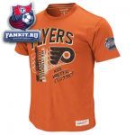 Футболка Филадельфия Флайерз / Philadelphia Flyers Mitchell & Ness Winter Classic 2012 Orange Vintage T-Shirt