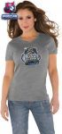 Женская футболка Филадельфия Флайерз / Winter Classic 2012 Women's Charcoal Distressed Event Logo V-Neck T-Shirt - Touch by Alyssa Milano