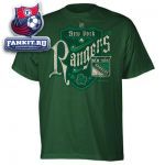 Футболка Нью-Йорк Рейнджерс / New York Rangers St. Patrick's Day Green Ye Olde Establishment T-Shirt