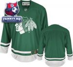 Игровой свитер Чикаго Блэкхокс / Chicago Blackhawks Reebok St. Patrick's Day Green Premier Jersey