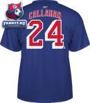 Футболка Нью-Йорк Рейнджерс / Ryan Callahan Royal Reebok Name and Number New York Rangers T-Shirt