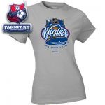 Женская футболка НХЛ / NHL Women's Grey 2012 Winter Classic Event Logo T-Shirt