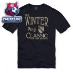 Футболка Нью-Йорк Рейнджерс / New York Rangers Navy 2012 Winter Classic Scrum Basic Logo T-Shirt