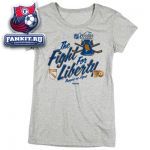 Женская футболка Филадельфия Флайерз / Winter Classic 2012 NHL Women's Gray Reebok Pass & Stow T-Shirt