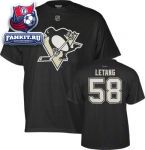 Футболка Питтсбург Пингвинз Летанг Reebok / Pittsburgh Penguins T-Shirt