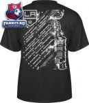 Футболка Лос-Анджелес Кингз / Los Angeles Kings Reebok 2012 Stanley Cup Champions Team Energy Roster T-Shirt 