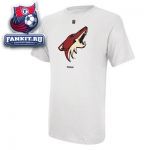 Футболка Финикс Койотс / Phoenix Coyotes White Primary Logo T-Shirt
