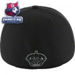 Кепка Лос-Анджелес Кингз / Los Angeles Kings Black '47 Brand Retro Logo Franchise Fitted Hat