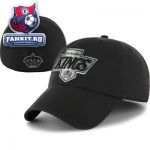 Кепка Лос-Анджелес Кингз / Los Angeles Kings Black '47 Brand Retro Logo Franchise Fitted Hat