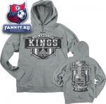 Толстовка Лос-Анджелес Кингз / Los Angeles Kings Reebok 2012 Stanley Cup Champions Banner Season NB Hooded Sweatshirt