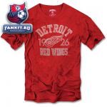 Футболка Детройт Ред Уингз / Detroit Red Wings '47 Brand Red Vintage Scrum Tee