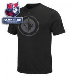 Футболка Виннипег Джетс / Winnipeg Jets Tonal Black on Black T-Shirt