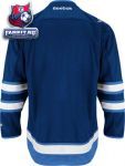 Игровой свитер Виннипег Джетс / Winnipeg Jets Navy Premier NHL Jersey