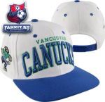 Кепка Ванкувер Кэнакс / Vancouver Canucks Super Star White/Royal Snapback Hat