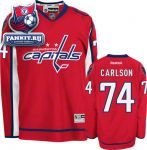 Игровой свитер Вашингтон Кэпиталз Reebok / John Carlson Jersey: Reebok Red #74 Washington Capitals Premier Jersey