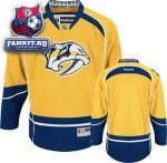Игровой свитер Нэшвилл Предаторз / Nashville Predators Gold Premier NHL Jersey