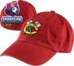 Кепка Чикаго Блэкхокс / Chicago Blackhawks Red '47 Brand Franchise Fitted Hat -- C Logo