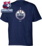 Футболка Эдмонтон Ойлерз / Edmonton Oilers Primary Logo T-Shirt