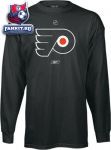 Кофта Филадельфия Флайерз / Philadelphia Flyers Primary Logo Long Sleeve T-Shirt