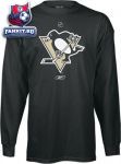 Кофта Питсбург Пингвинз Reebok / Pittsburgh Penguins Long Sleeve T-Shirt
