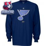 Кофта Сент-Луис Блюз / St. Louis Blues Primary Logo Long Sleeve T-Shirt