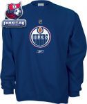Кофта Эдмонтон Ойлерз / Edmonton Oilers Primary Logo Crewneck Sweatshirt