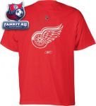 Футболка Детройт Ред Уингз / Detroit Red Wings Red Primary Logo T-Shirt