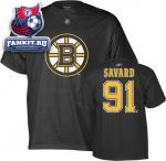 Футболка Бостон Брюинз / Marc Savard Black Reebok Name and Number Boston Bruins T-Shirt