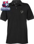 Поло Сан-Хосе Шаркс / San Jose Sharks Black Classic Pique Stainguard Polo Shirt