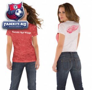 Женская футболка Детройт Ред Уингз / woman t-shirt Detroit Red Wings