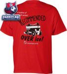 Футболка Нью-Джерси Девилз / New Jersey Devils Old Time Hockey Zamboni Recommended Over Ice T-Shirt