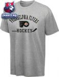 Футболка Филадельфия Флайерз / Philadelphia Flyers Grey Old Time Hockey Kramer T-Shirt