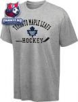 Футболка Торонто Мейпл Лифс / Toronto Maple Leafs Grey Old Time Hockey Kramer T-Shirt