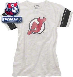 Женская футболка Нью-Джерси Девилз / woman t-shirt New Jersey Devils