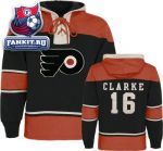 Толстовка Филадельфия Флайерз / Bobby Clarke Old Time Hockey Philadelphia Flyers Alumni Lace Hooded Sweatshirt