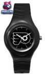 Часы Филадельфия Флайерз / Philadelphia Flyers Shadow Black Sports Watch with White Logo