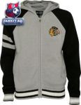 Кофта Чикаго Блэкхокс / Chicago Blackhawks Full-Zip Sweater Jacket