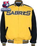 Куртка Баффало Сейбрз / Buffalo Sabres Full-Zip Reversible Microfiber Varsity Jacket
