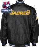 Куртка Баффало Сейбрз / Buffalo Sabres Faux Leather Varsity Jacket